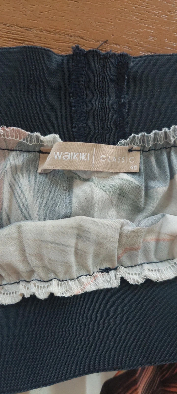 Jupe plissée midi à motif tropical Lc Waikiki - Taille 40 (L) – photo 5